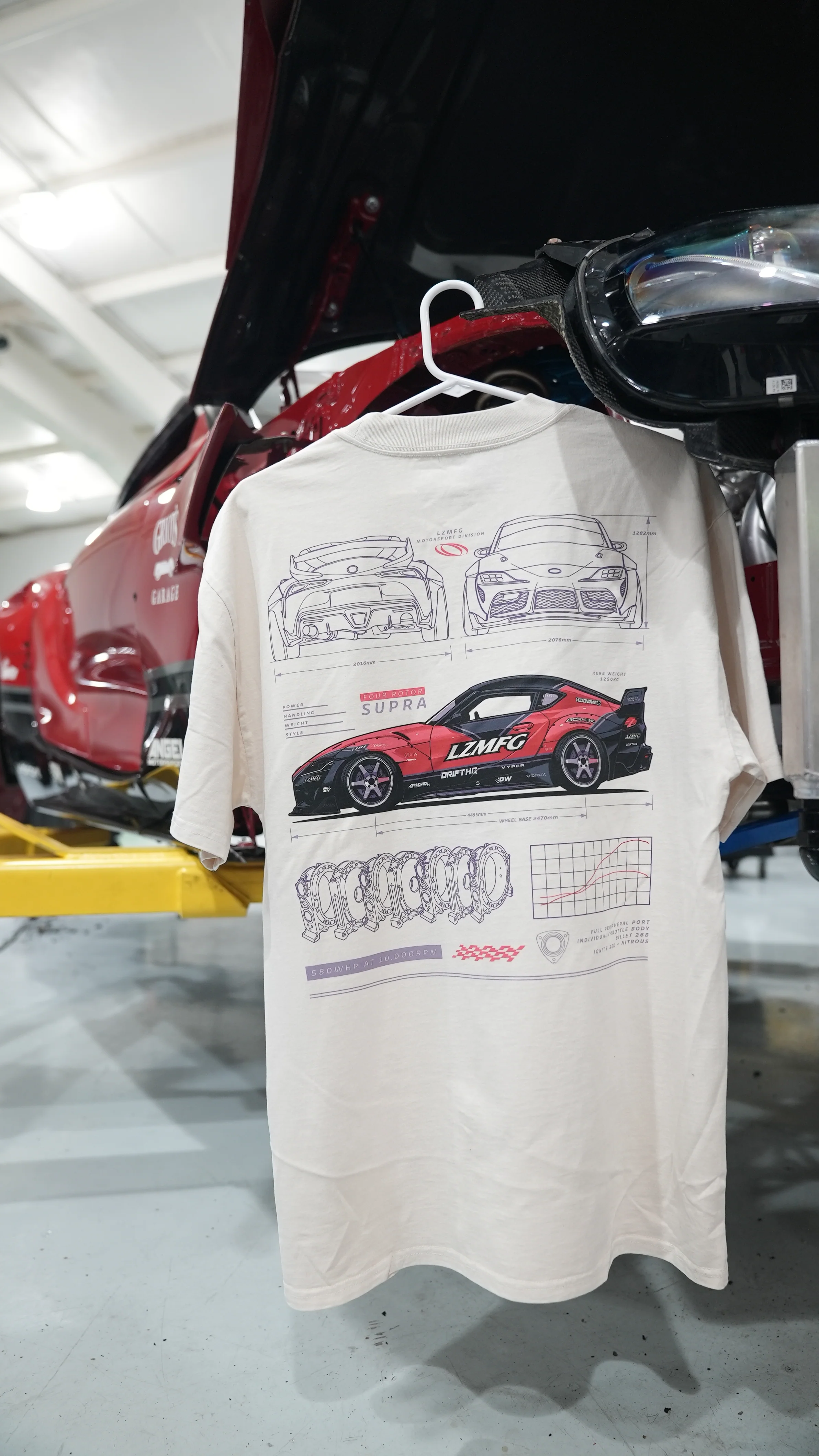 A90 Supra Heavyweight Tee  - New Zealand Shop - Image 4