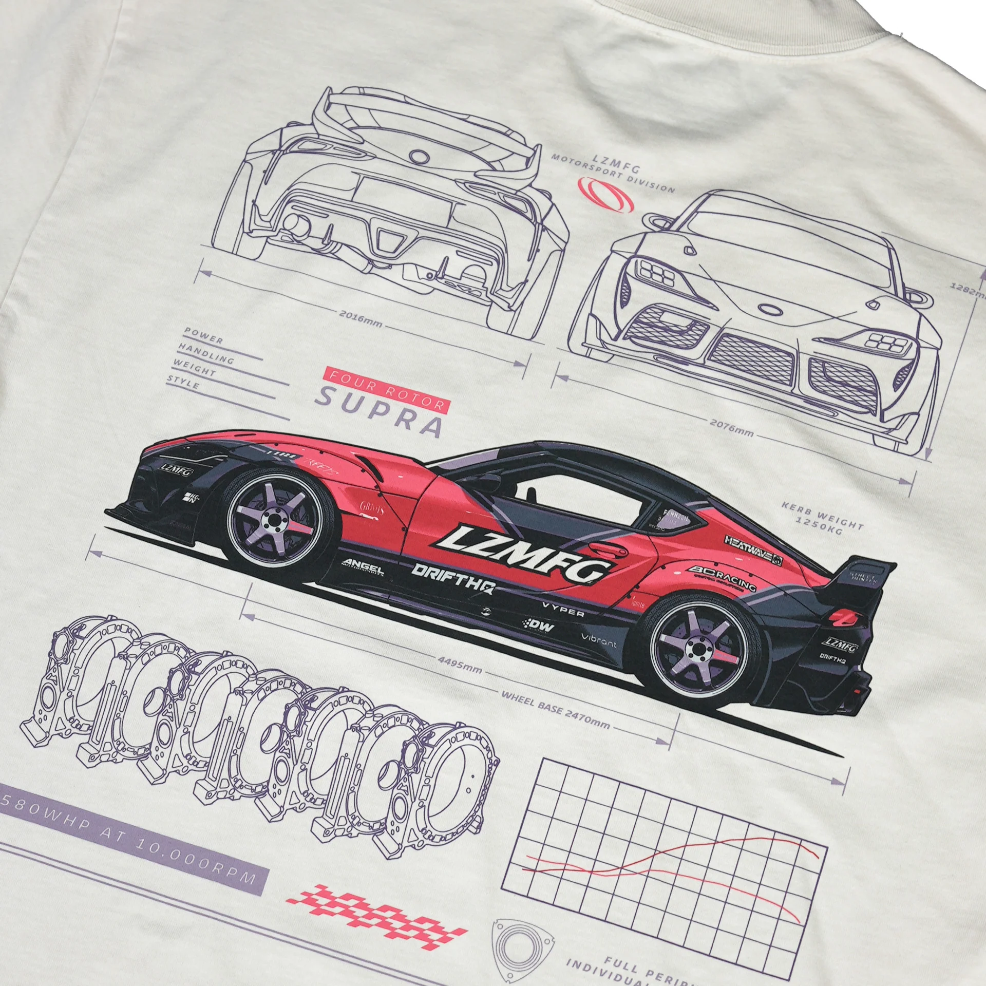 A90 Supra Heavyweight Tee  - New Zealand Shop - Image 5
