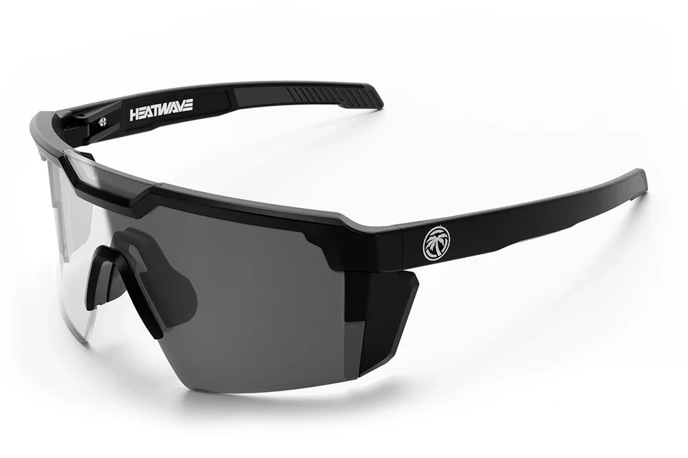 Future Tech Sunglasses: Black Frame Photochromic Lens Z87 - Image 2